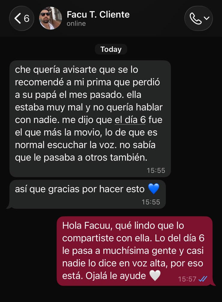 Testimonio de Facu T.