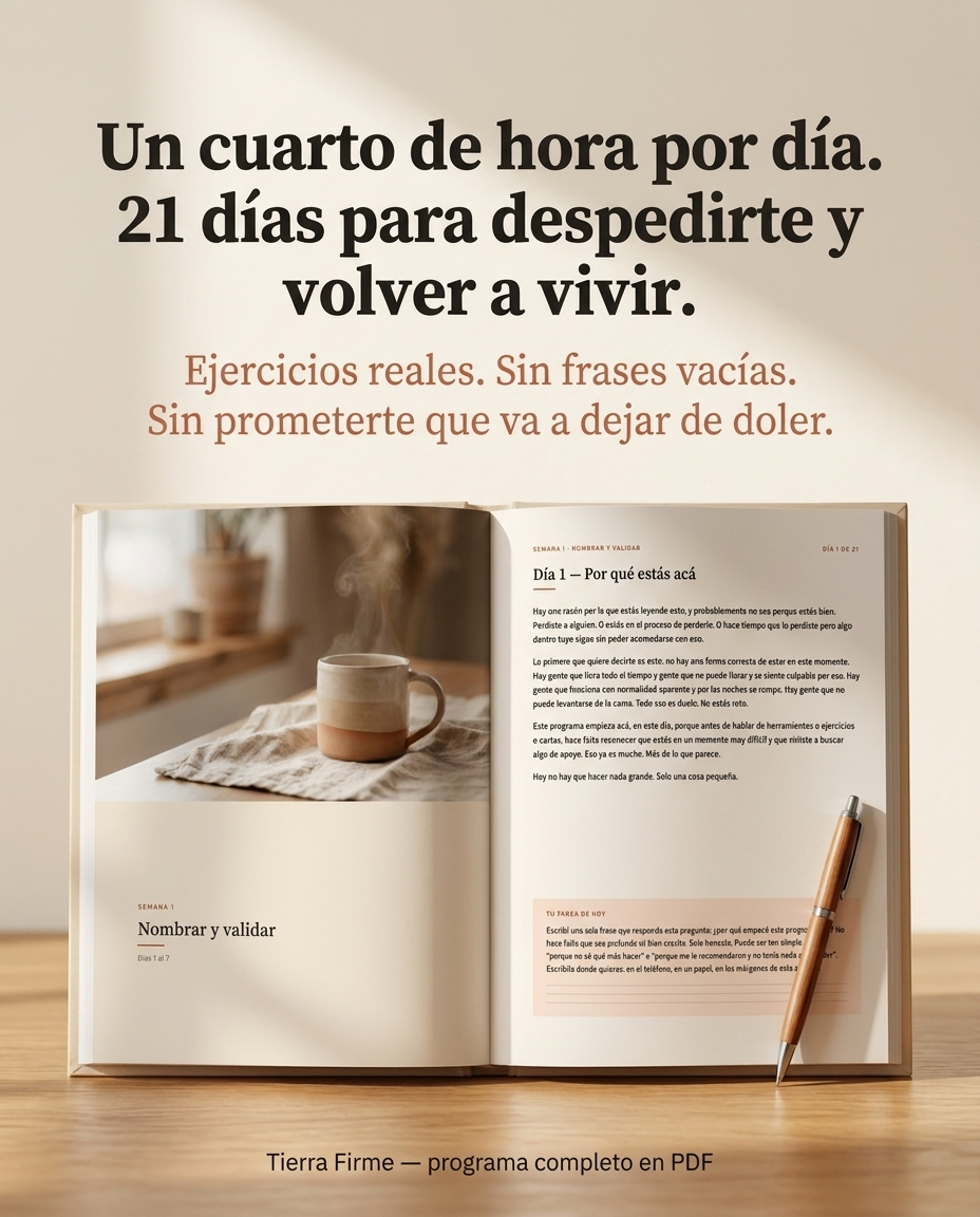 Tierra Firme — vista interior del programa