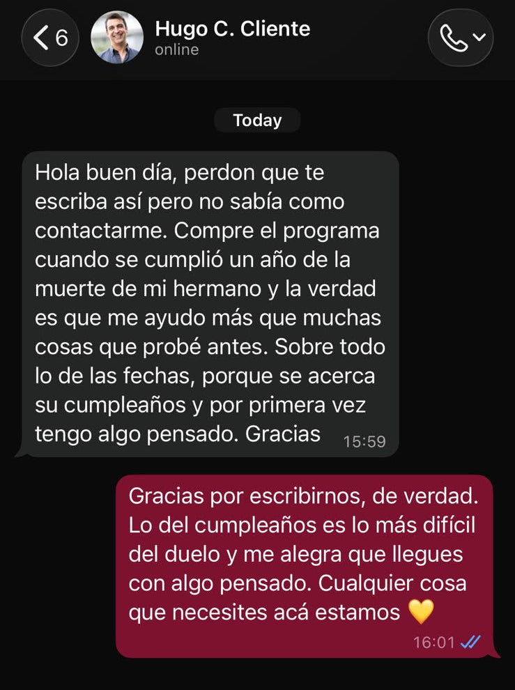 Testimonio de Hugo C.